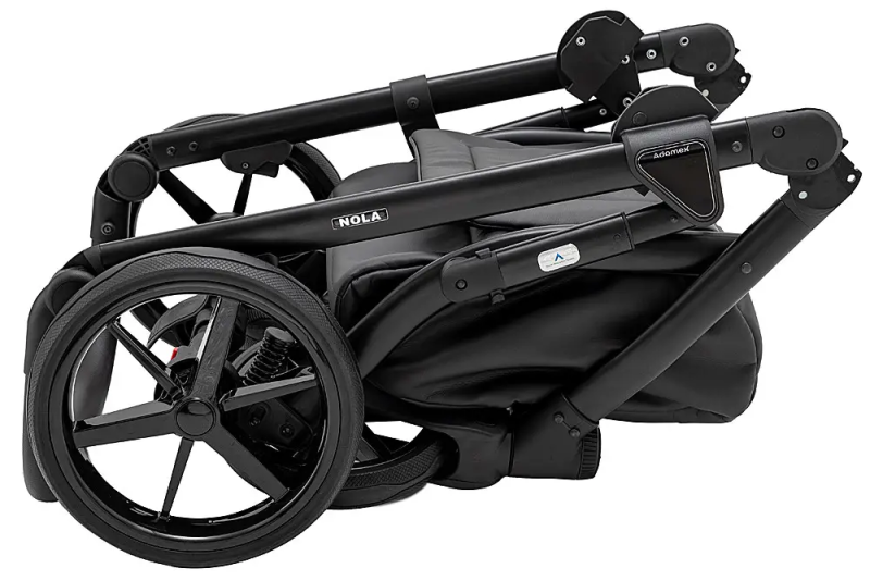 Коляска 2 в 1 Adamex Nola Eco SA-32 сірий