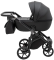 Коляска 2 в 1 Adamex Nola Eco SA-2 черный Коляска 2 в 1 Adamex Nola Eco SA-2 черный