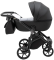 Коляска 2 в 1 Adamex Nola Eco SA-2 черный Коляска 2 в 1 Adamex Nola Eco SA-2 черный