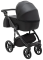 Коляска 2 в 1 Adamex Nola Eco SA-2 черный Коляска 2 в 1 Adamex Nola Eco SA-2 черный