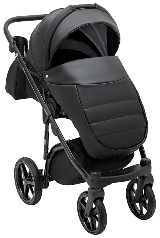 Коляска 2 в 1 Adamex Nola Eco SA-2 чорний