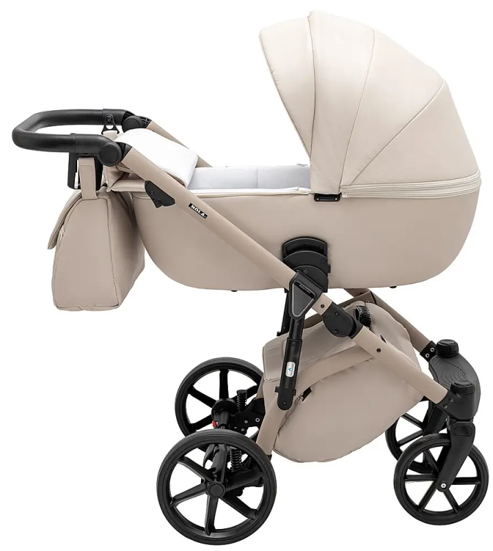 Коляска 2 в 1 Adamex Nola Natura 3 Vanilla