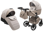 Коляска 2 в 1 Adamex Nola Natura 4 Cappuccino