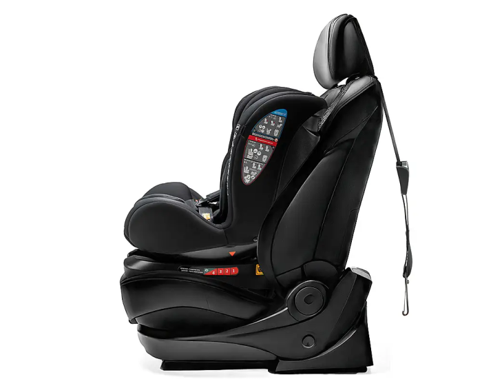 Автокресло Bair Uno 360 i-size Isofix TB-01 Total Black