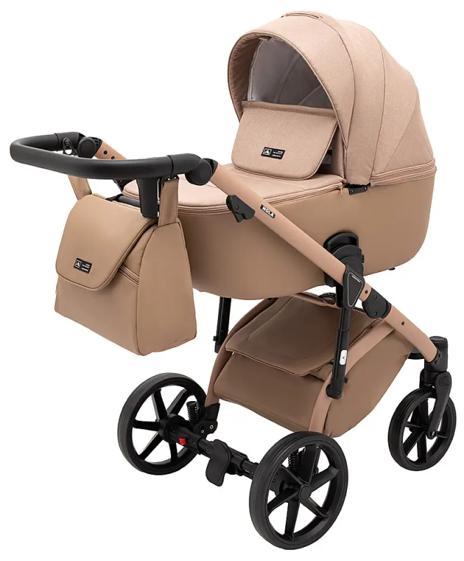 Коляска 2 в 1 Adamex Nola Natura 5 Camel