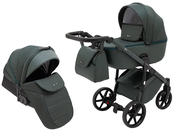 Коляска 2 в 1 Adamex Nola Natura 12 Forest