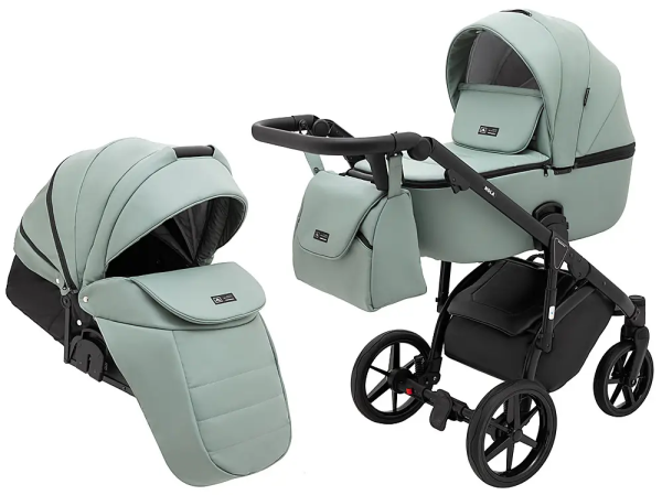 Коляска 2 в 1 Adamex Nola Eco SA-20 нефрит