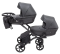 Коляска 2 в 1 для двійні Bair Kiwi DUO Soft BKD-219-1 графіт Коляска 2 в 1 для двійні Bair Kiwi DUO Soft BKD-219-1 графіт