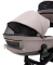 Коляска 2 в 1 для двойни Bair Kiwi DUO Soft BKD-455 капучино