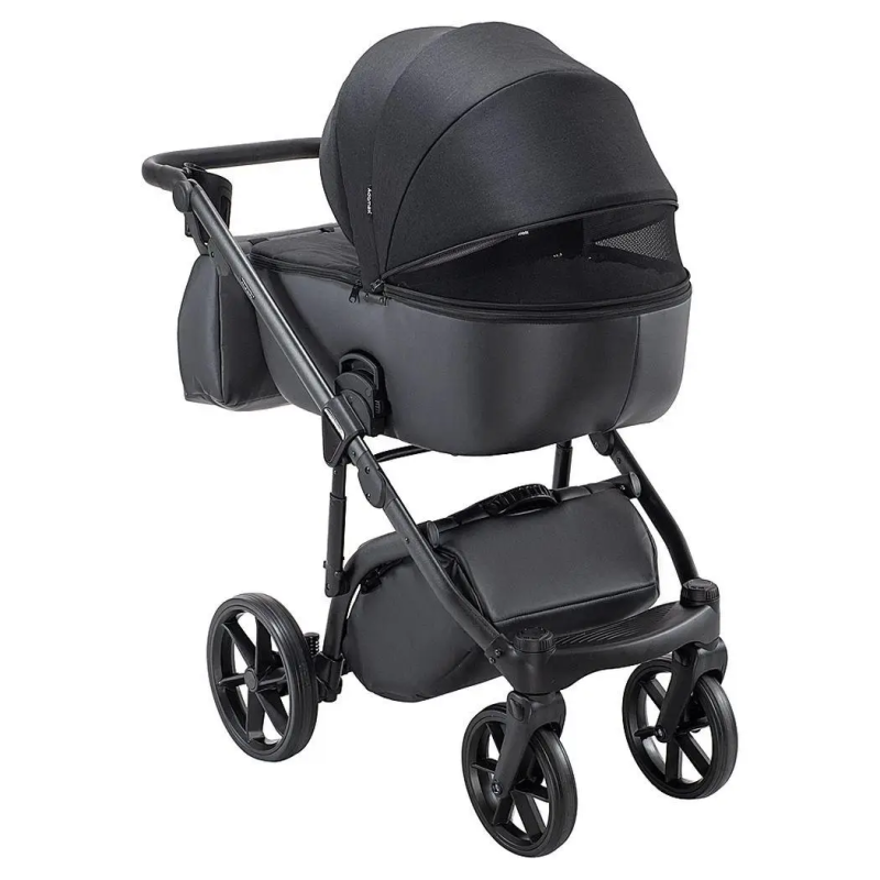 Коляска 2 в 1 Adamex Nola Natura 11 Carbon