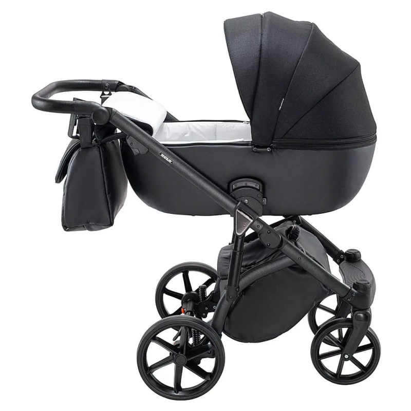 Коляска 2 в 1 Adamex Nola Natura 11 Carbon