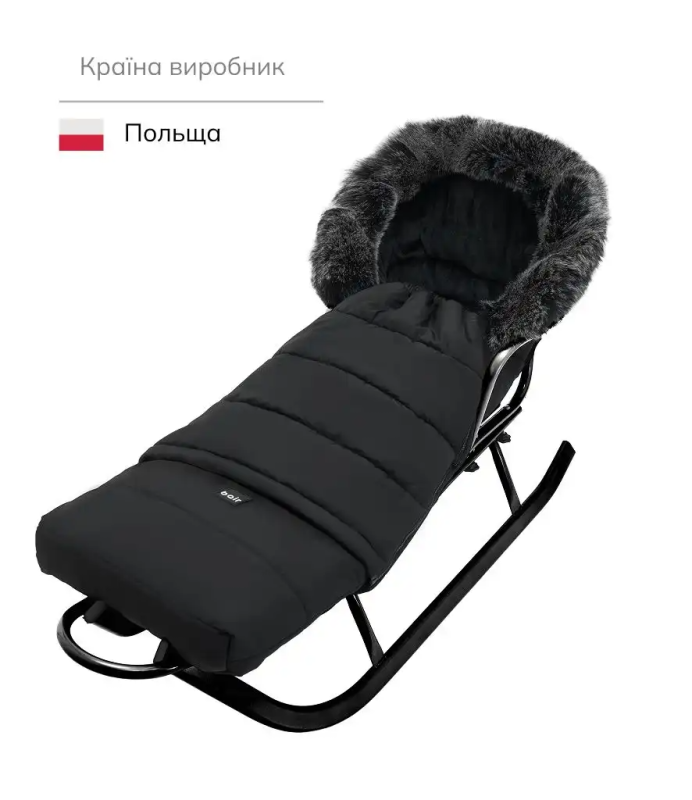 Зимовий конверт Bair Arctic Black Noire