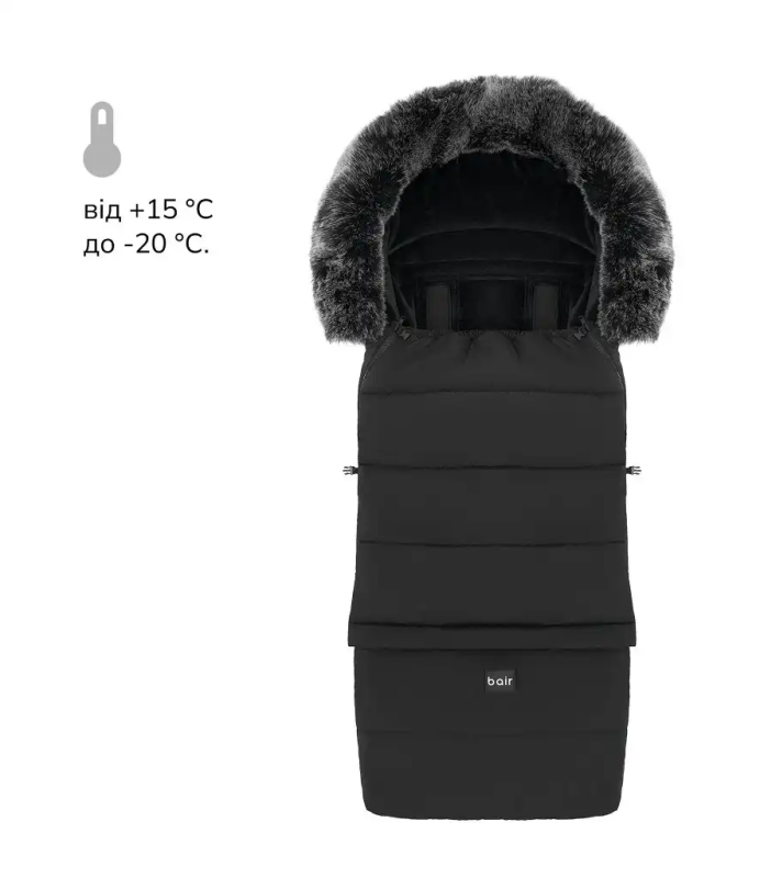Зимовий конверт Bair Arctic Black Noire