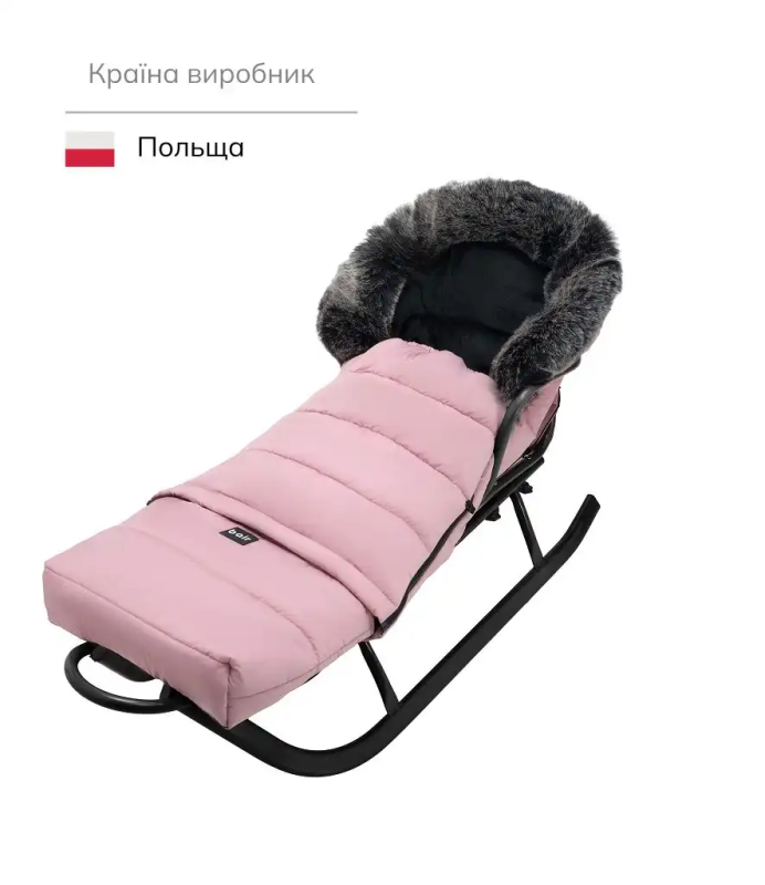 Зимний конверт Bair Arctic Dusty Pink