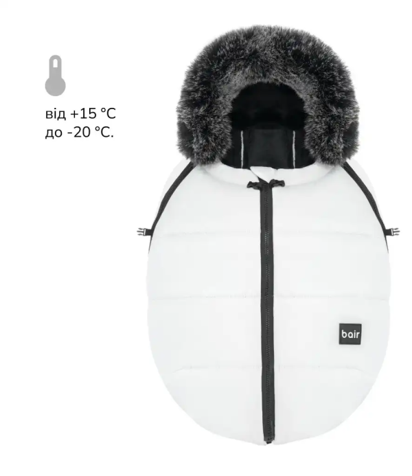 Зимовий конверт Bair Cocon Mini White Swan