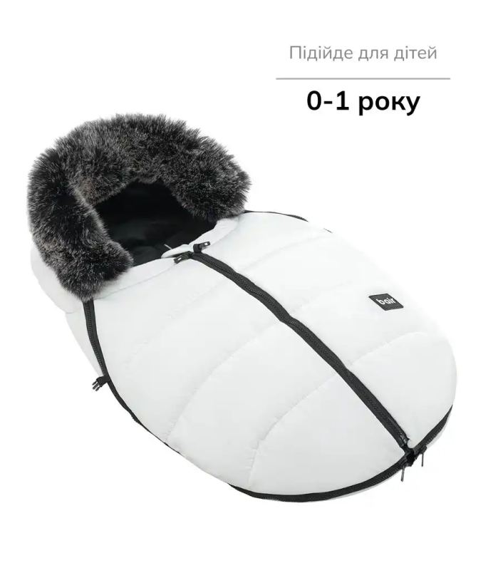 Зимовий конверт Bair Cocon Mini White Swan