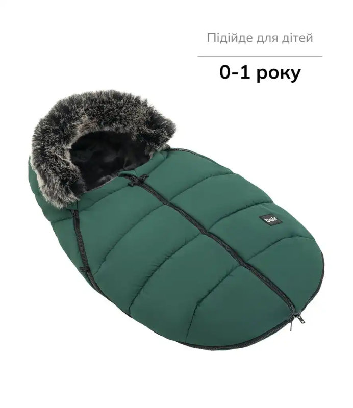 Зимний конверт Bair Cocon Mini Amazing Green