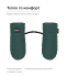 Рукавицы Bair Cozy Mitts Amazing Green