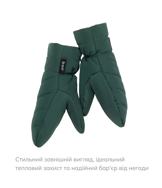 Рукавицы Bair Cozy Mitts Amazing Green