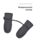 Рукавицы Bair Cozy Mitts Smoke Graphite