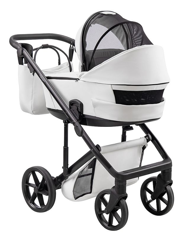 Коляска 2 в 1 Adamex Dolce Eco SA-1 белый