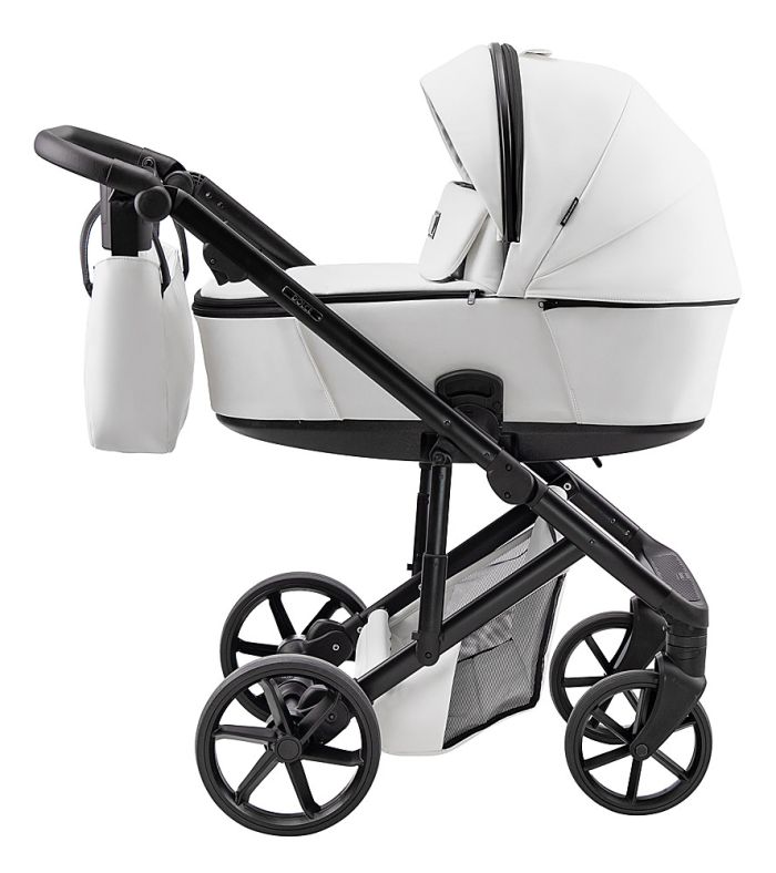 Коляска 2 в 1 Adamex Dolce Eco SA-1 белый