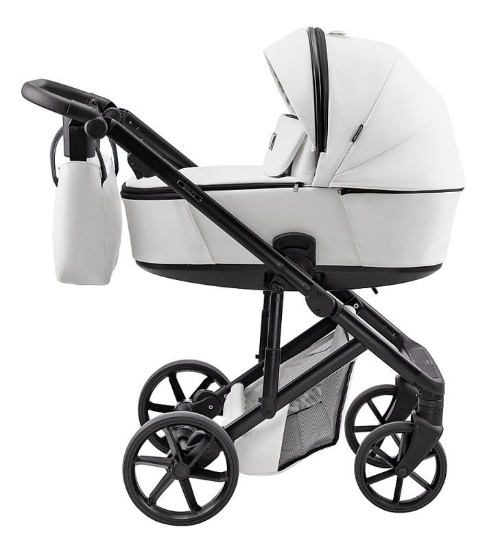 Коляска 2 в 1 Adamex Dolce Eco SA-1 белый