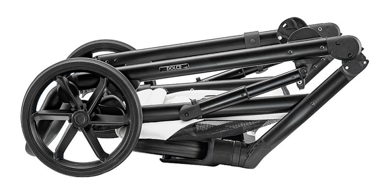 Коляска 2 в 1 Adamex Dolce Eco SA-1 белый