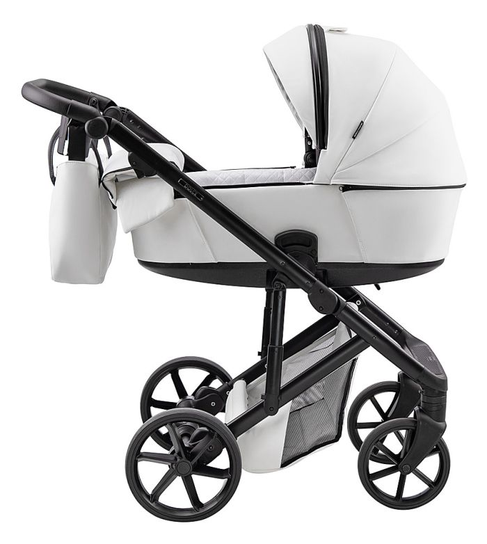Коляска 2 в 1 Adamex Dolce Eco SA-1 белый