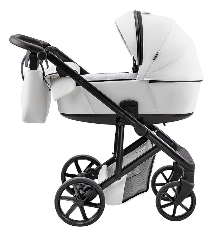Коляска 2 в 1 Adamex Dolce Eco SA-1 белый
