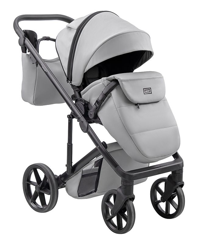 Коляска 2 в 1 Adamex Dolce Eco SA-3 светло-серый