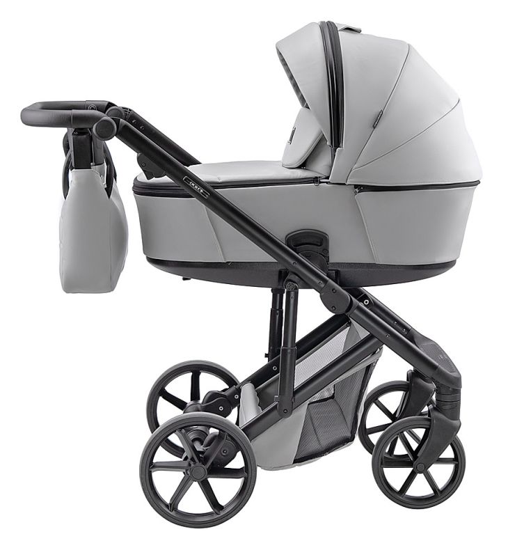 Коляска 2 в 1 Adamex Dolce Eco SA-3 светло-серый