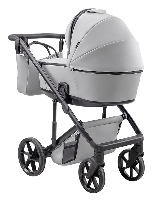 Коляска 2 в 1 Adamex Dolce Eco SA-3 светло-серый