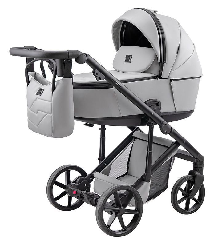 Коляска 2 в 1 Adamex Dolce Eco SA-3 светло-серый