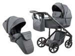 Коляска 2 в 1 Adamex Dolce Eco SA-5 графит