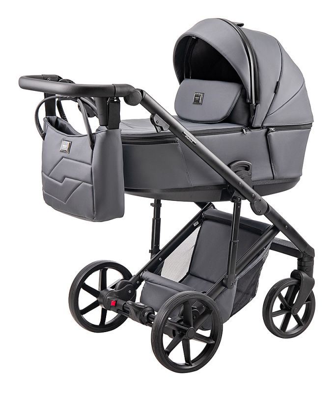 Коляска 2 в 1 Adamex Dolce Eco SA-5 графит
