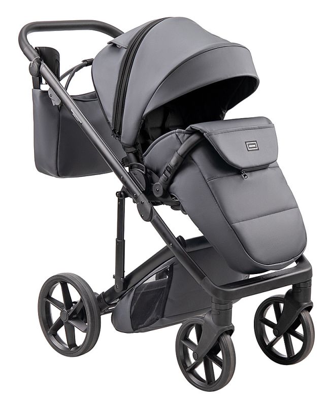 Коляска 2 в 1 Adamex Dolce Eco SA-5 графит