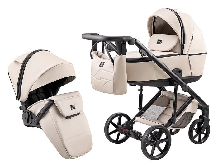 Коляска 2 в 1 Adamex Dolce Eco SA-7 латте