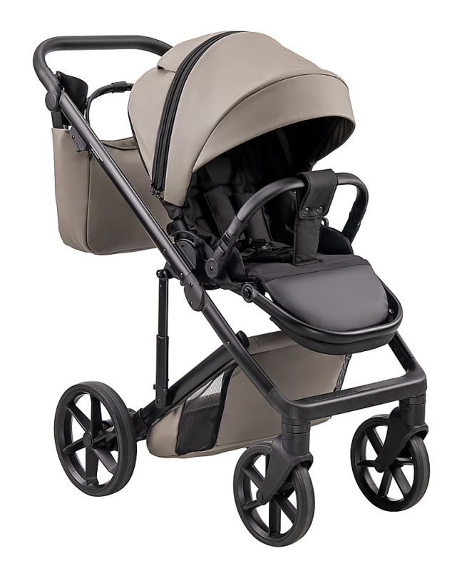 Коляска 2 в 1 Adamex Dolce Eco SA-9 темный капучино