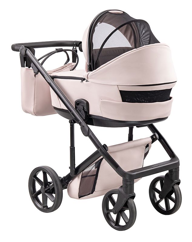 Коляска 2 в 1 Adamex Dolce Eco SA-15 розовый пудра