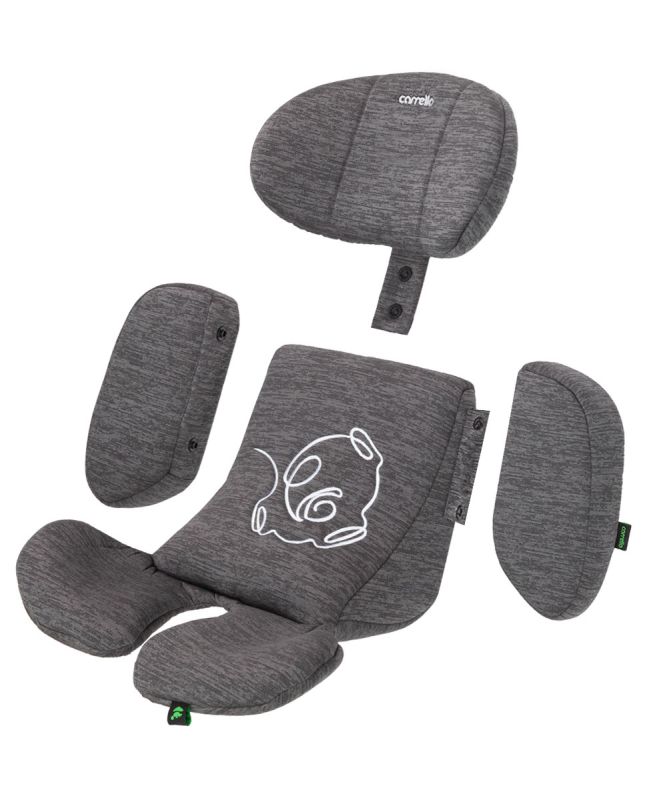 Автокресло CARRELLO Meteorit+ CRL-17515 Carbon Grey i-Size 40-150см ISOFIX с поворотом и опорной стойкой