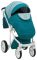 Коляска 2 в 1 Adamex Luciano jeans Q204/1 голубой (зигзаг)
