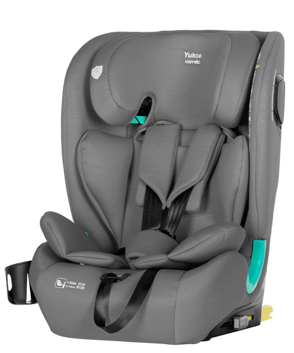 Автокресло CARRELLO Yukon CRL-15808 Seashell Grey i-Size 76-150см ISOFIX с наклоном+подстаканник Автокресло CARRELLO Yukon CRL-15808 Seashell Grey i-Size 76-150см ISOFIX с наклоном+подстаканник