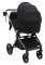 Коляска 2 в 1 Bair Pixel PL-01 черный