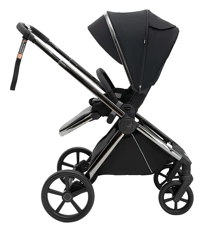 Коляска 2 в 1 Bair Pixel PL-01 черный