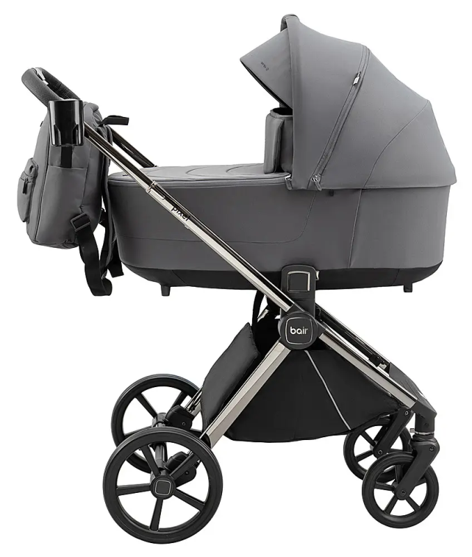 Коляска 2 в 1 Bair Pixel PL-02 графіт