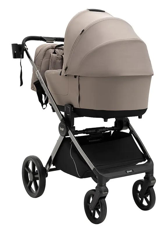 Коляска 2 в 1 Bair Pixel PL-03 капучино