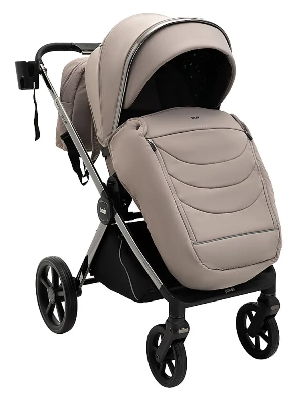 Коляска 2 в 1 Bair Pixel PL-03 капучино