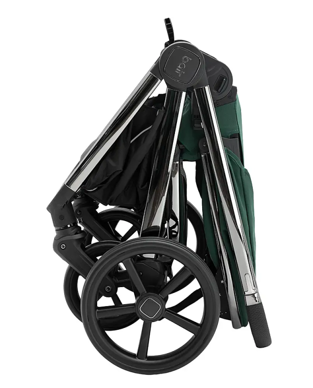Коляска 2 в 1 Bair Pixel PL-04 зеленый