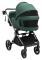 Коляска 2 в 1 Bair Pixel PL-04 зеленый